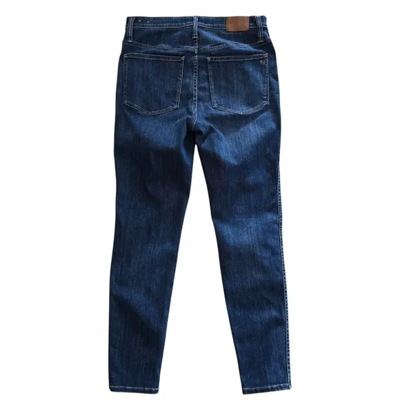Madewell 10&quot; High-Rise Skinny Jeans in Danny Wash, Size 30