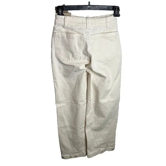 Madewell $128 Perfect Wide Leg Jean in Canvas Wash Size 26 NN450