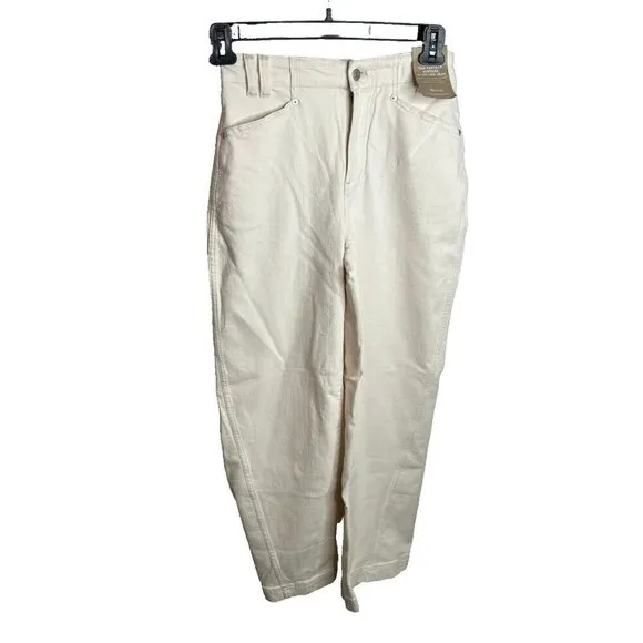 Madewell $128 Perfect Wide Leg Jean in Canvas Wash Size 26 NN450