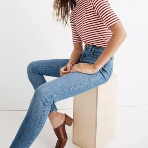 Madewell 9&quot; Mid-Rise Skinny Jeans in Comfort Stretch: Eco Edition 27