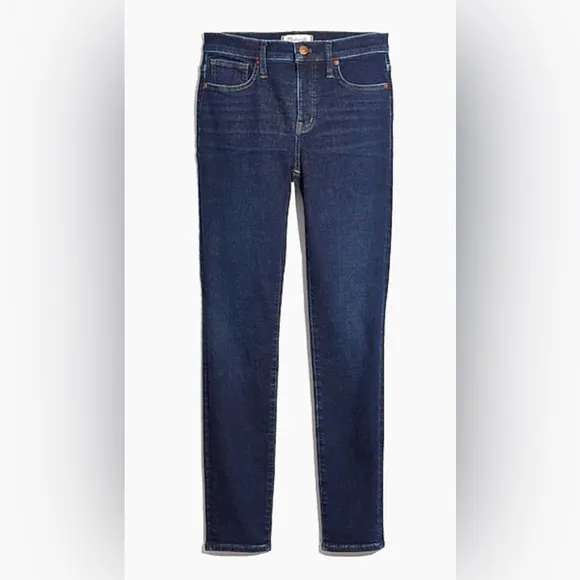 Madewell 9&quot; Mid-Rise Skinny Jeans in Orland Wash: TENCEL™M Denim Edition
