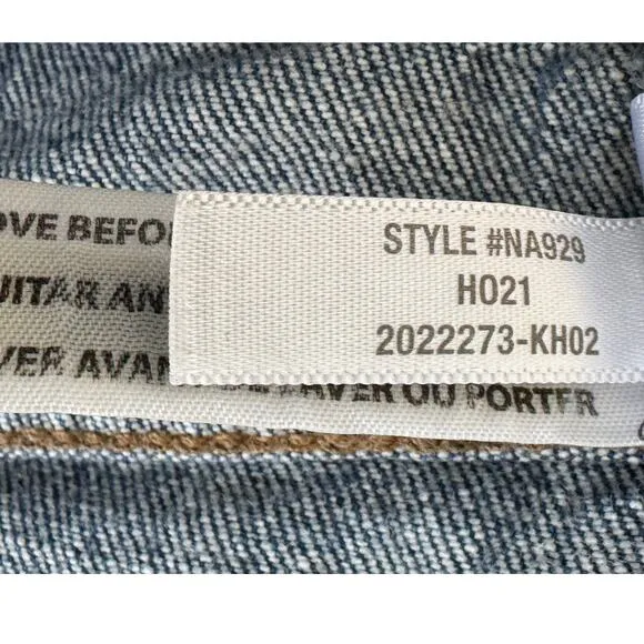 Madewell Balloon Jeans in Corson Medium Denim Wash Size 25