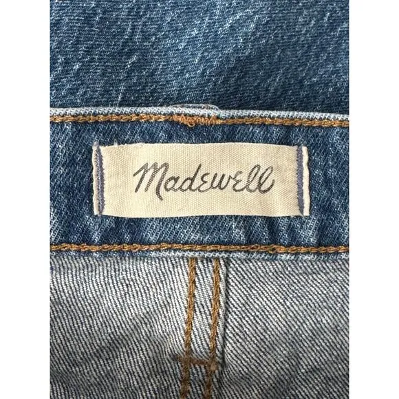 Madewell Balloon Jeans in Corson Medium Denim Wash Size 25