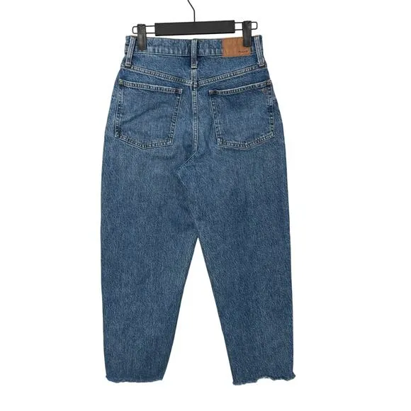 Madewell Balloon Jeans in Corson Medium Denim Wash Size 25