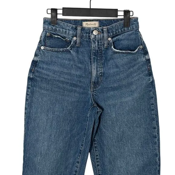 Madewell Balloon Jeans in Corson Medium Denim Wash Size 25