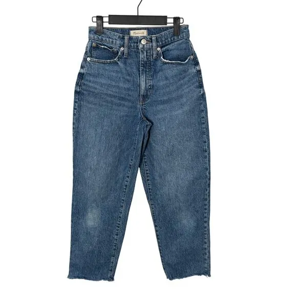 Madewell Balloon Jeans in Corson Medium Denim Wash Size 25