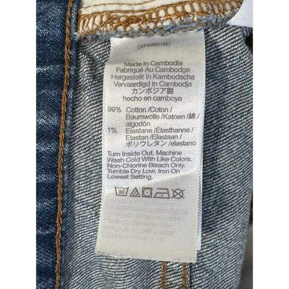 Madewell Balloon Jeans in Corson Medium Denim Wash Size 25