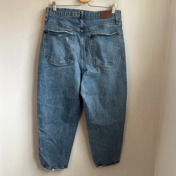 Madewell Balloon Jeans in Corson Wash SZ 32