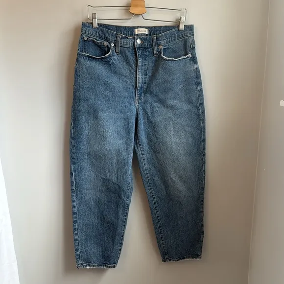 Madewell Balloon Jeans in Corson Wash SZ 32