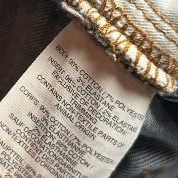 Madewell Cali Demi-Boot Jeans: Inset Edition Size 26