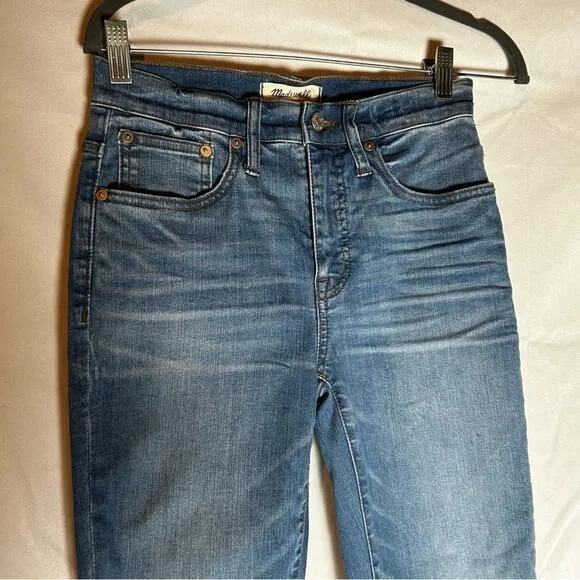 Madewell Cali Demi-Boot Jeans: Inset Edition Size 26