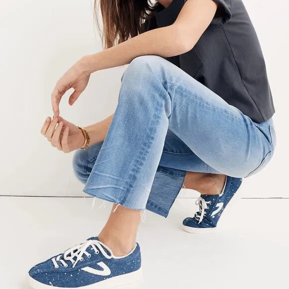 Madewell Cali Demi-Boot Jeans: Inset Edition Size 26