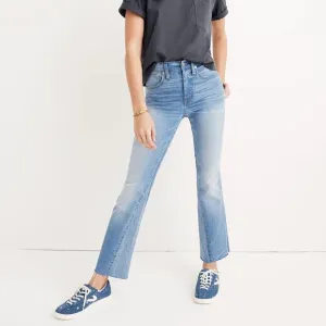 Madewell Cali Demi-Boot Jeans: Inset Edition Size 26