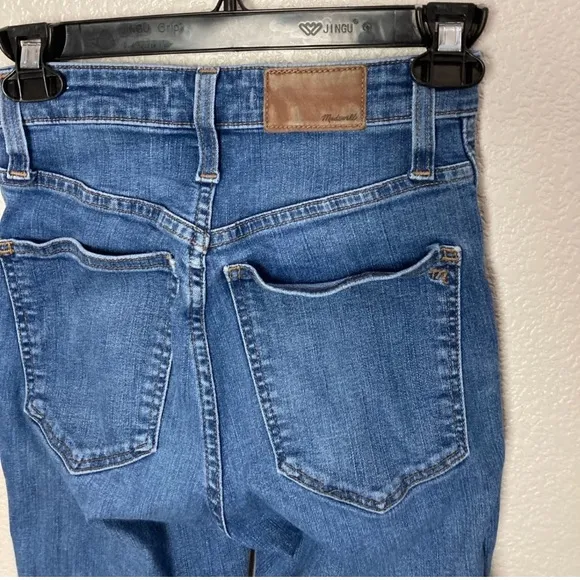 Madewell Curvy HighRise Skinny Jeans Drop Step-Hem