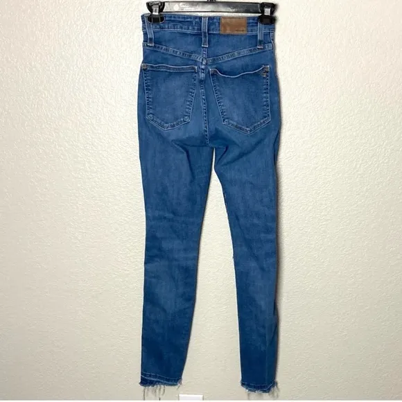 Madewell Curvy HighRise Skinny Jeans Drop Step-Hem