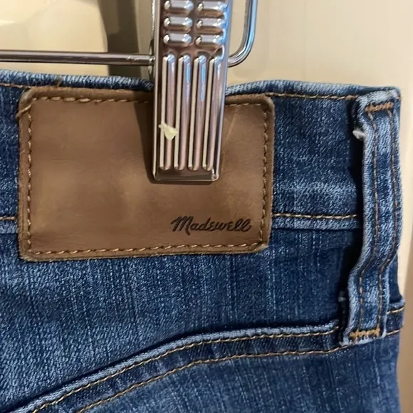 Madewell High-Rise Skinny Jeans In Ames Wash Button-Front Edition