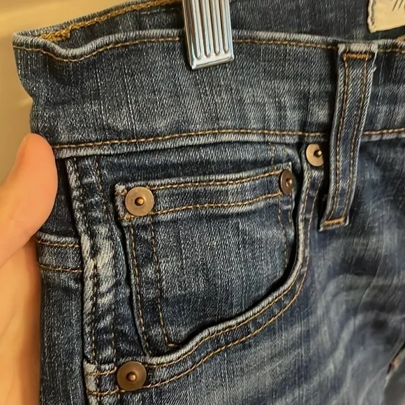 Madewell High-Rise Skinny Jeans In Ames Wash Button-Front Edition