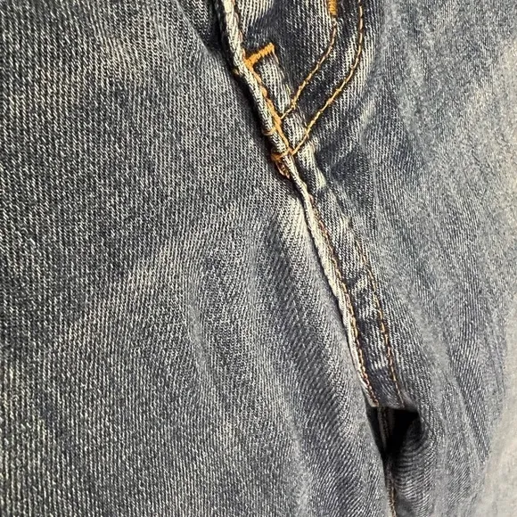 Madewell jeans denim 10&quot; High-Rise Skinny Jean Brinville Wash Button-Front