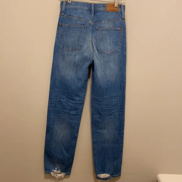 Madewell NWOT Tall Classic Straight Jeans in Novello Wash