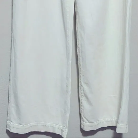 Madewell NWT Harlow Wide Leg Jean: Airy Denim Edition Size 28 in Tile White