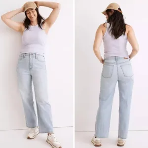 Madewell NWT The Perfect‎ Vintage Wide-Leg Crop Jean in Edmunds Wash Size 29