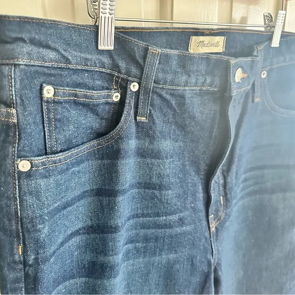 Madewell NWT The Plus Perfect Vintage Flare Jean in Beaucourt Wash NEW 33 Jeans