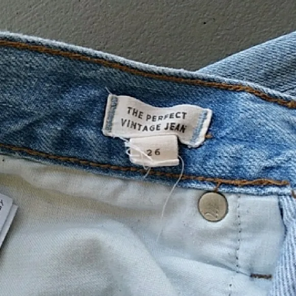 Madewell Perfect Vintage Light Wash Jeans Size 26