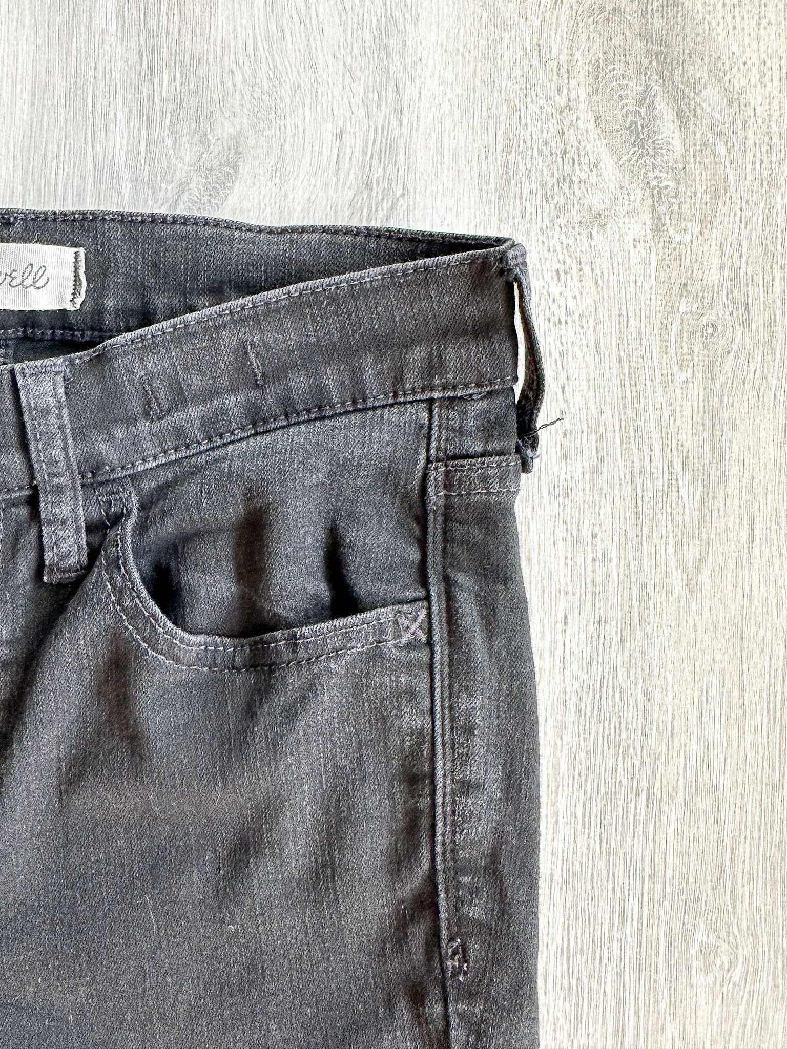 Madewell Roadtripper Bennett Black Skinny Jeans