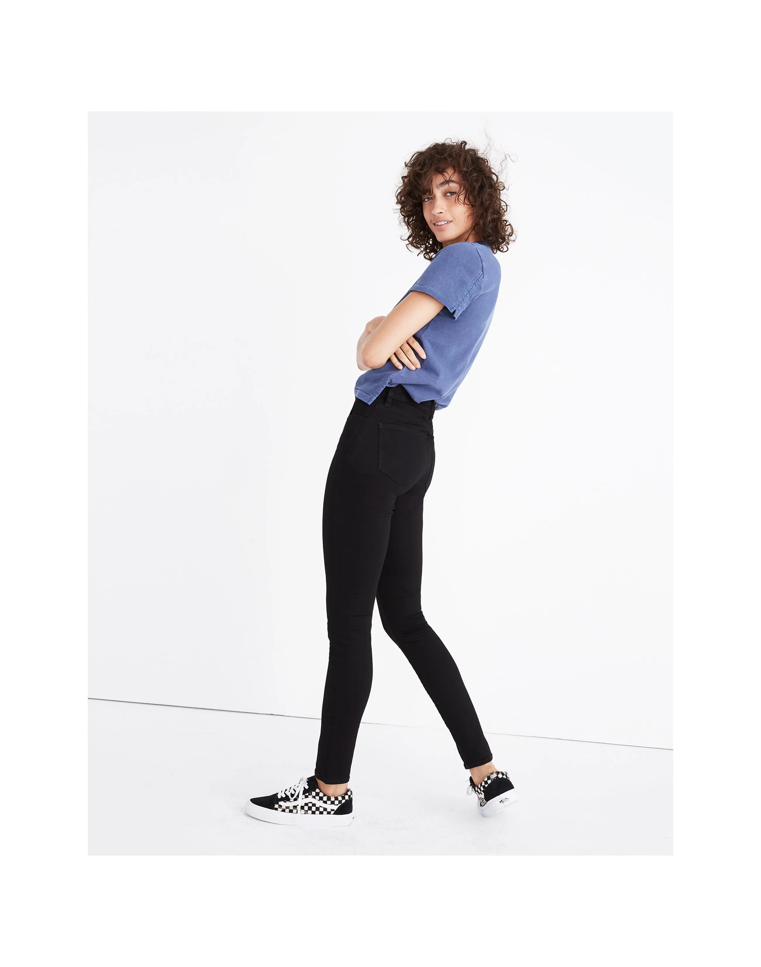 Madewell Roadtripper Bennett Black Skinny Jeans