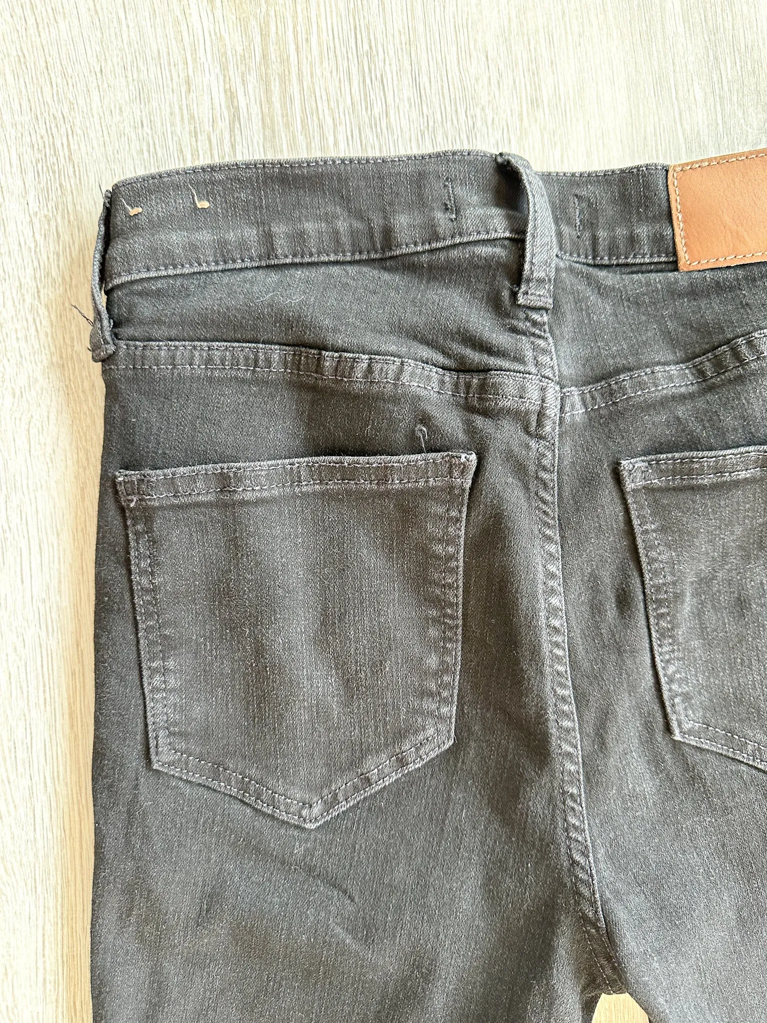 Madewell Roadtripper Bennett Black Skinny Jeans