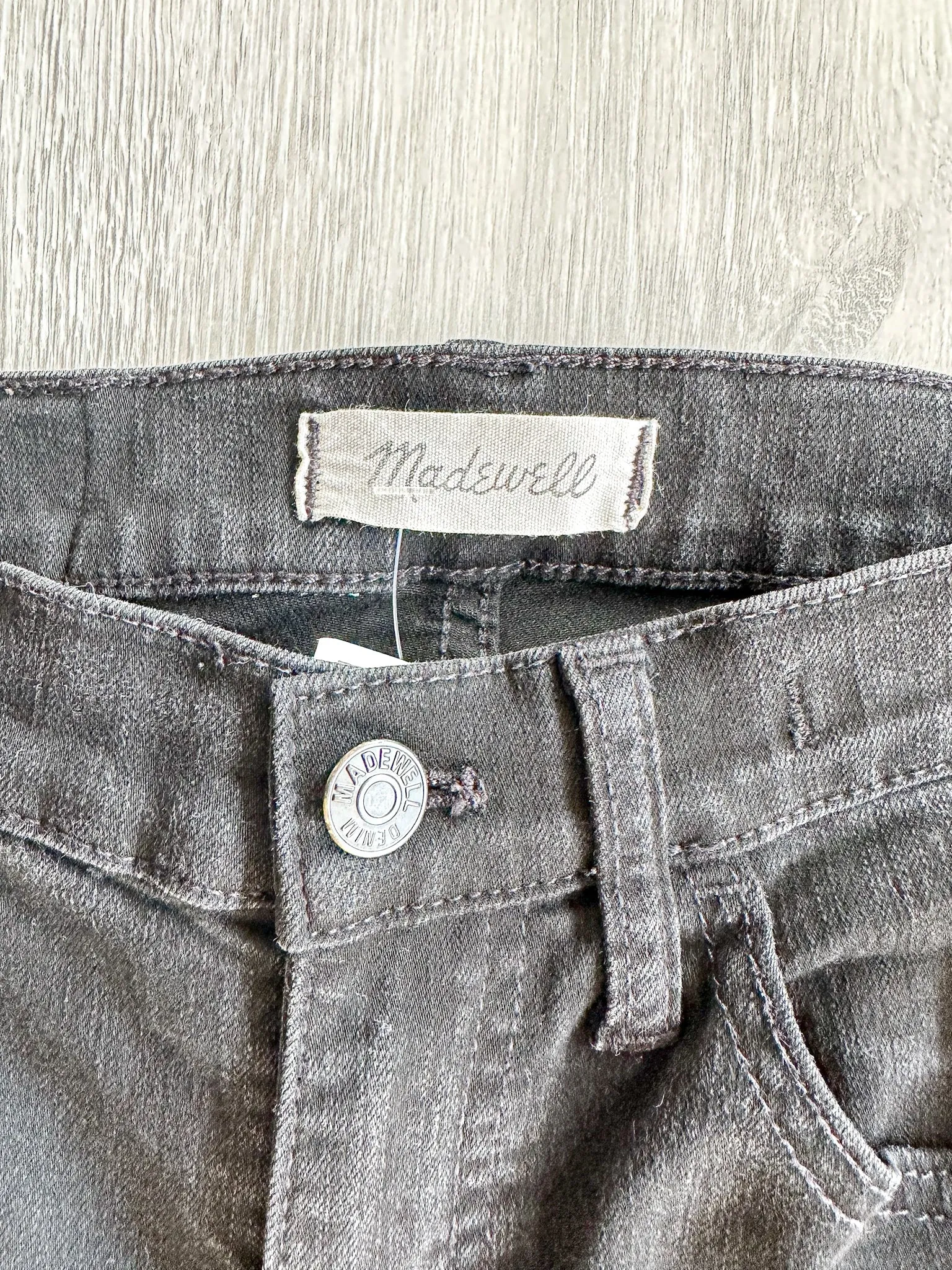 Madewell Roadtripper Bennett Black Skinny Jeans