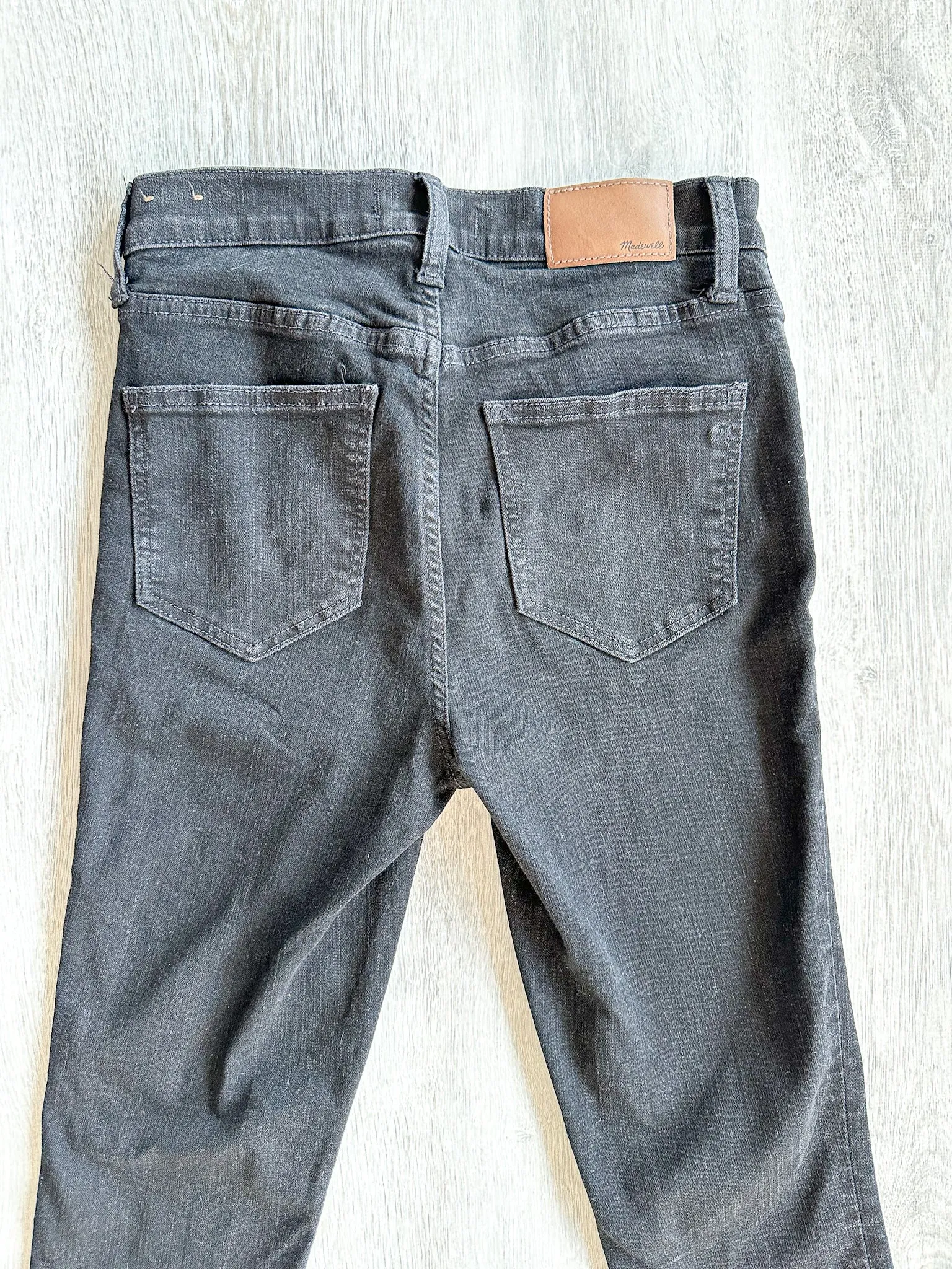 Madewell Roadtripper Bennett Black Skinny Jeans