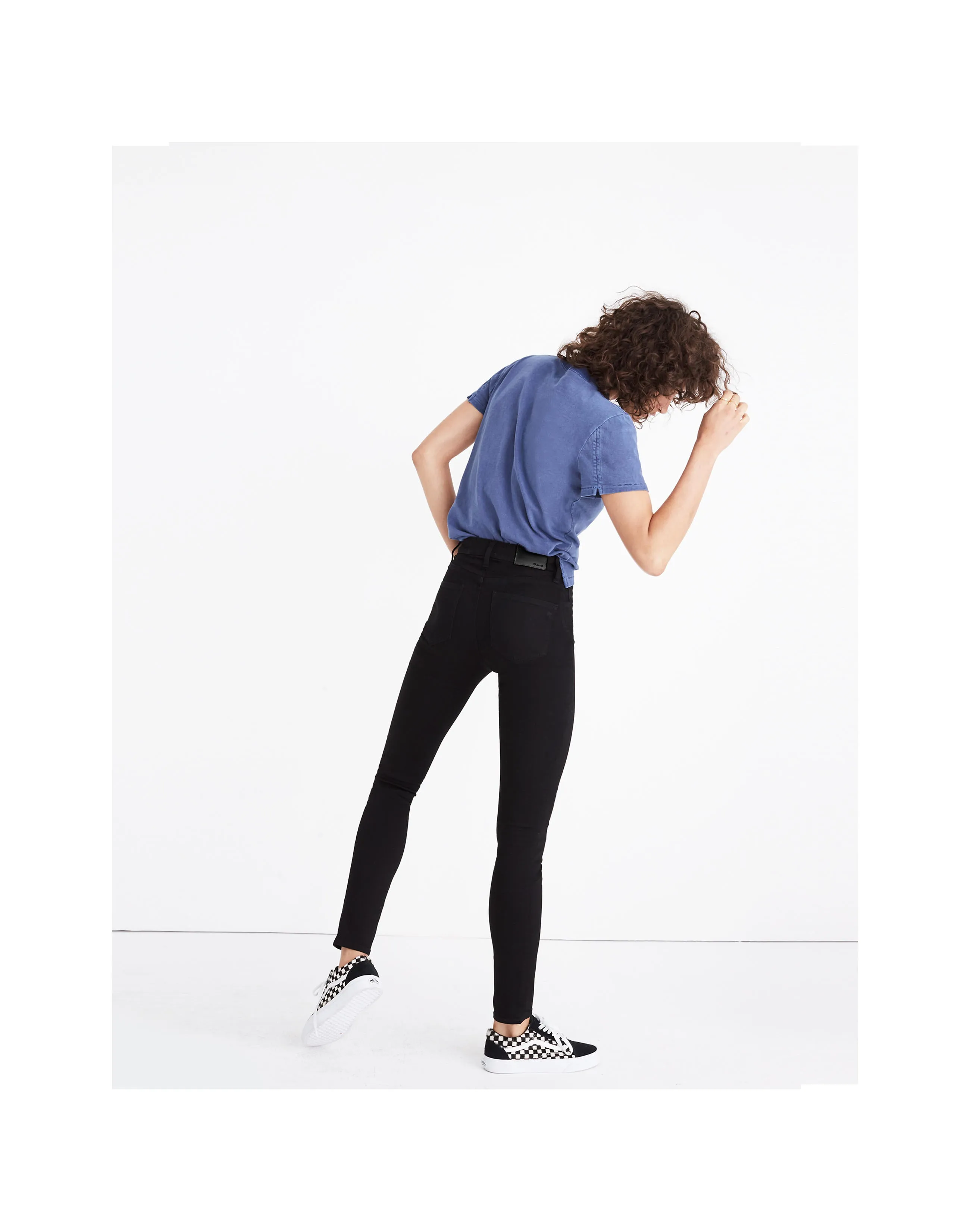 Madewell Roadtripper Bennett Black Skinny Jeans