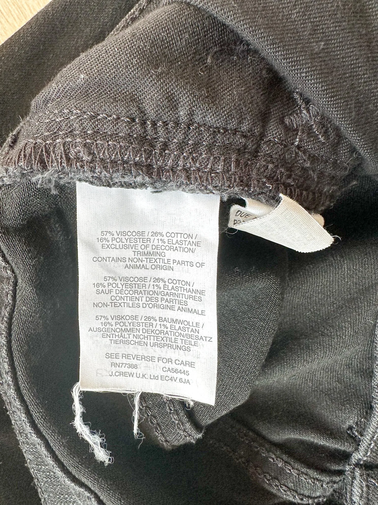Madewell Roadtripper Bennett Black Skinny Jeans