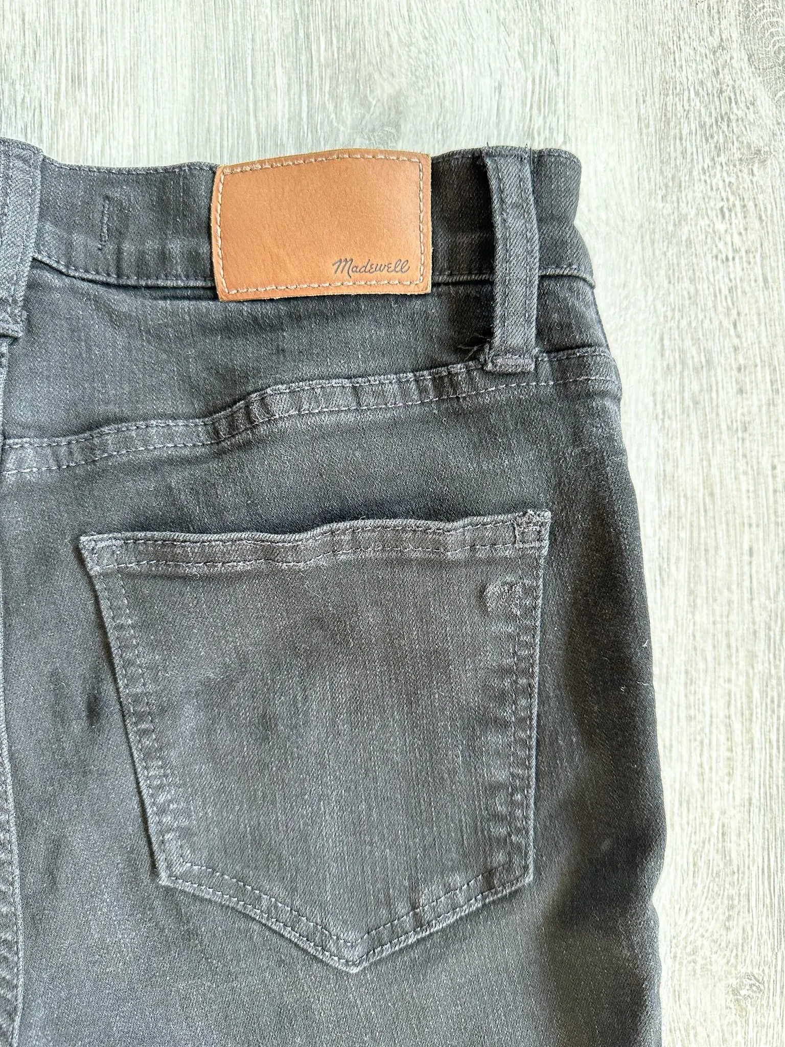 Madewell Roadtripper Bennett Black Skinny Jeans
