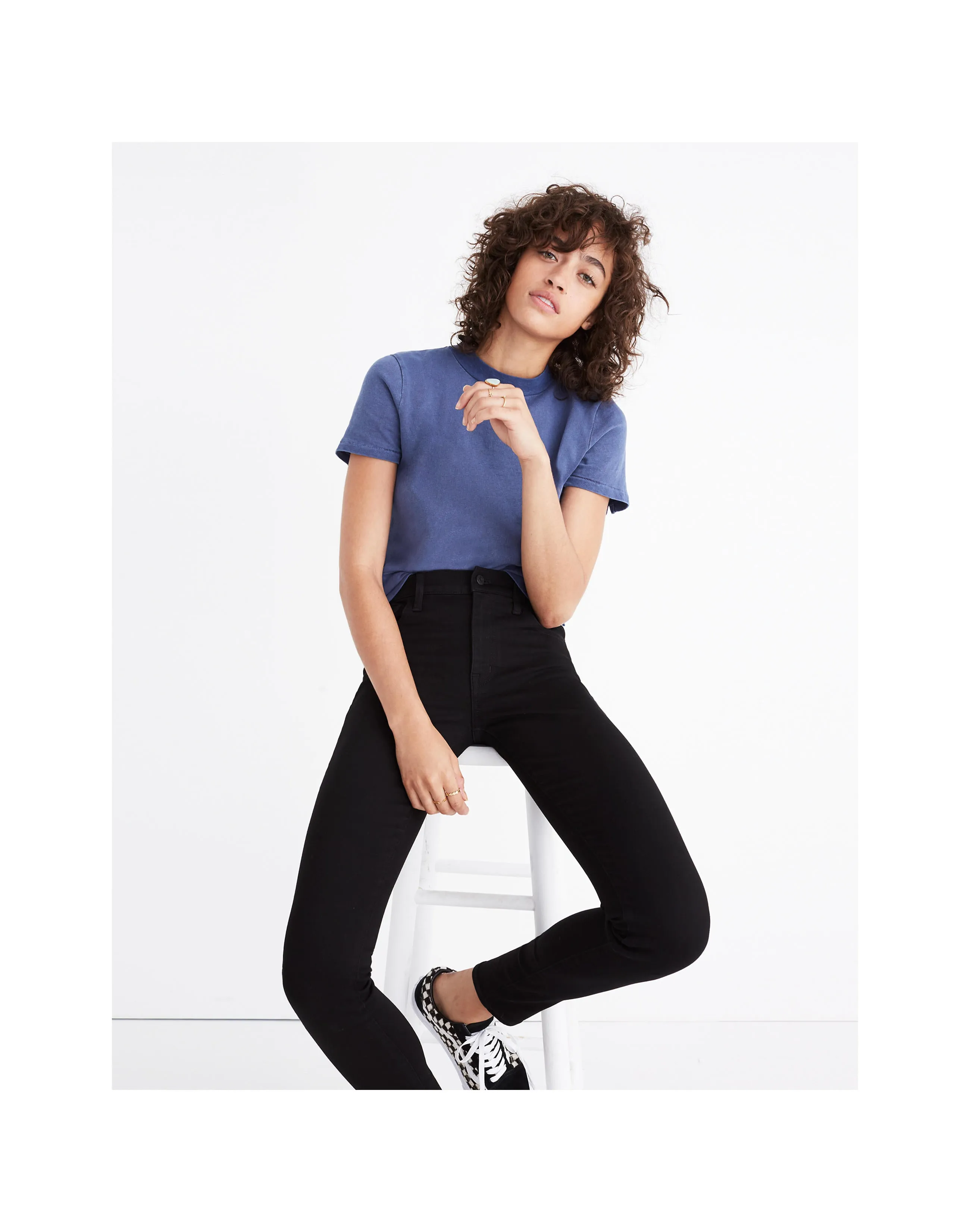 Madewell Roadtripper Bennett Black Skinny Jeans