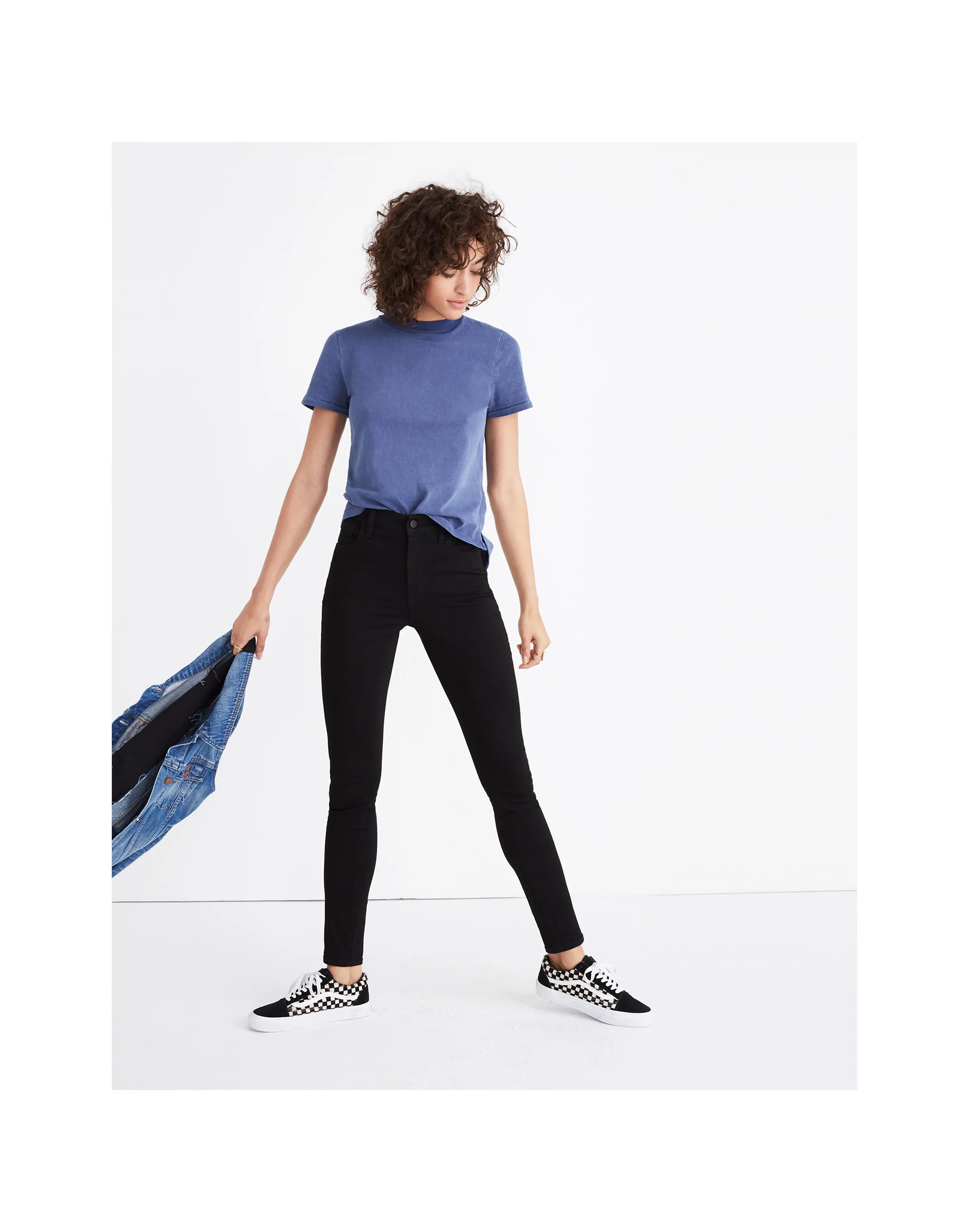Madewell Roadtripper Bennett Black Skinny Jeans