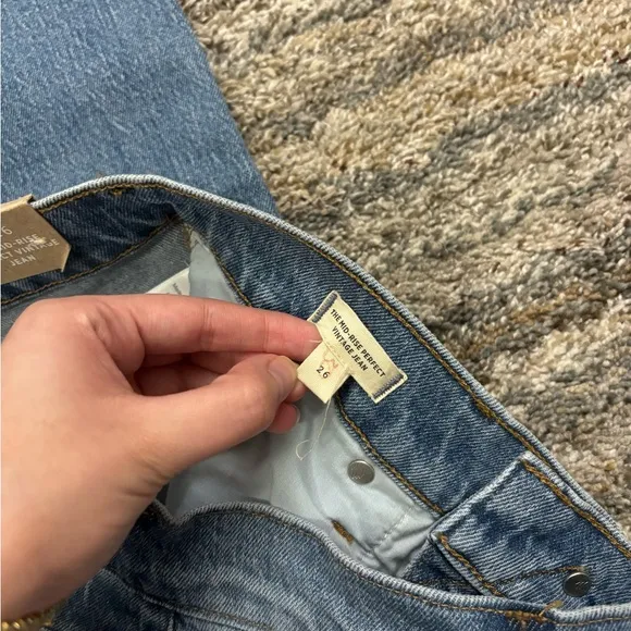 Madewell The Mid-Rise Perfect Vintage Jeans Sz W26 NWT | Madewell Women Jeans -