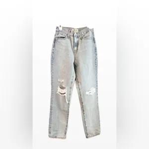 Madewell | The Perfect Vintage Jean in Grandbay Wash | Ripped Edition | size 24