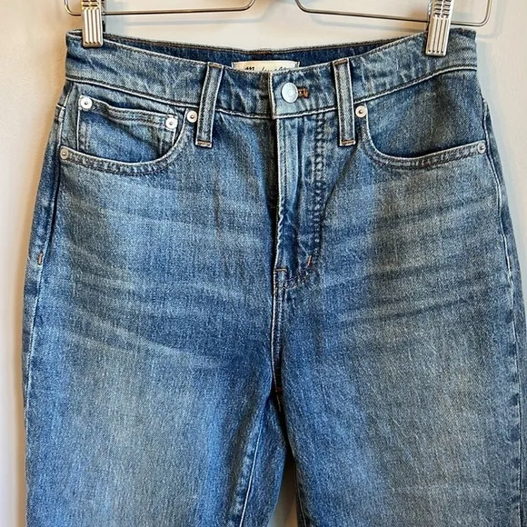 Madewell The Perfect Vintage Jean in Heathcote Wash Size 25