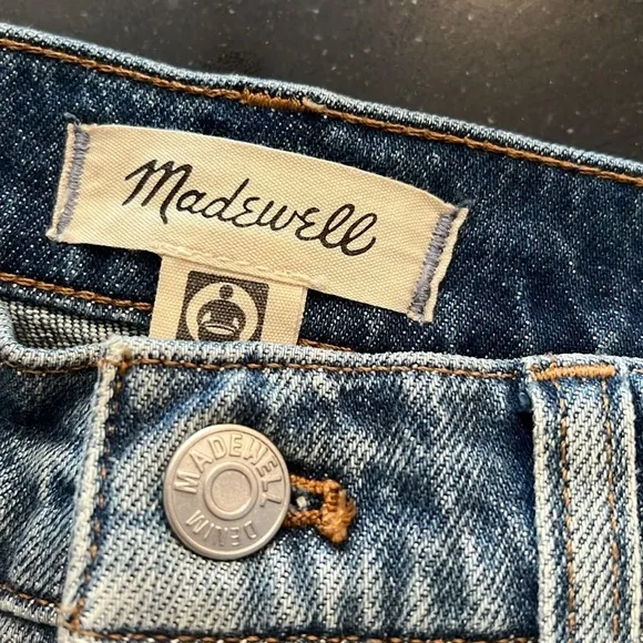 Madewell The Perfect Vintage Jean in Heathcote Wash Size 25