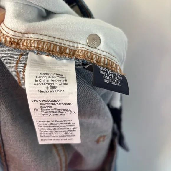Madewell The Perfect Vintage Jeans NWT Size 37