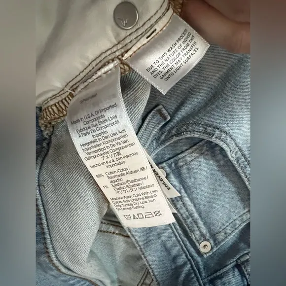 Madewell The Perfect Vintage Straight Jean in Reinhart Wash