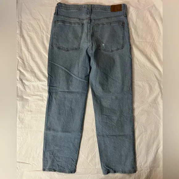Madewell The Perfect Vintage Straight Jean in Reinhart Wash