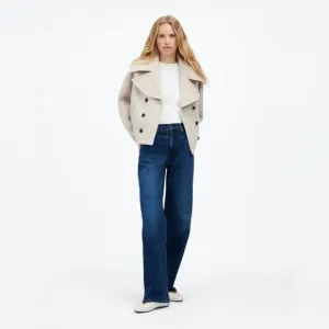 Madewell The Perfect Vintage Wide-Leg Jean in Nighthawk Wash Blue Size 31