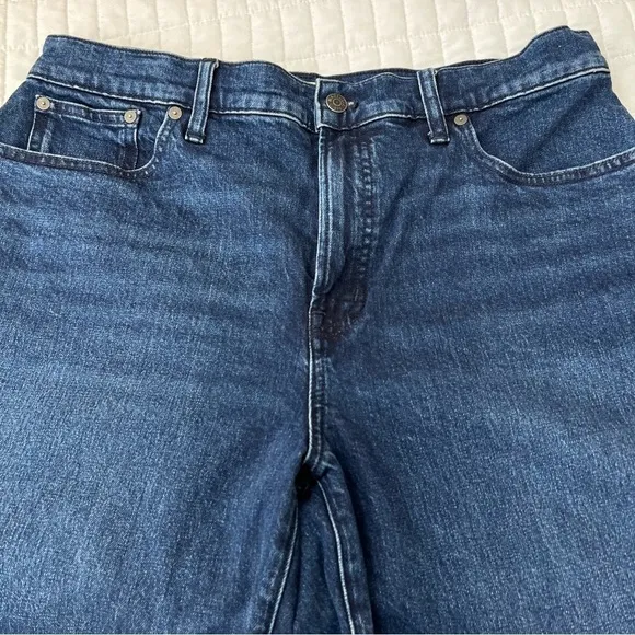 Madewell The Perfect Vintage Wide-Leg Jean in Nighthawk Wash Blue Size 31
