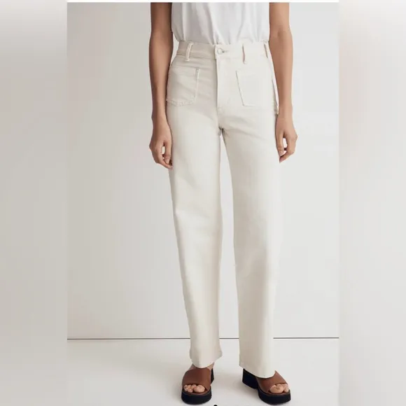 Madewell The Perfect Vintage Wide-Leg Jeans Size 30 NWT