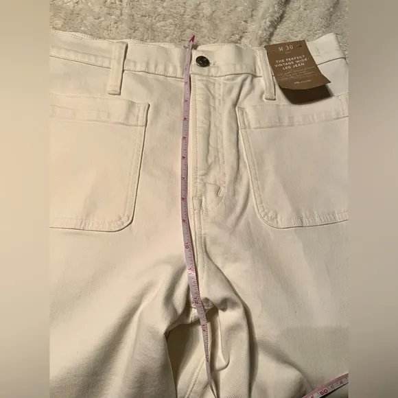 Madewell The Perfect Vintage Wide-Leg Jeans Size 30 NWT