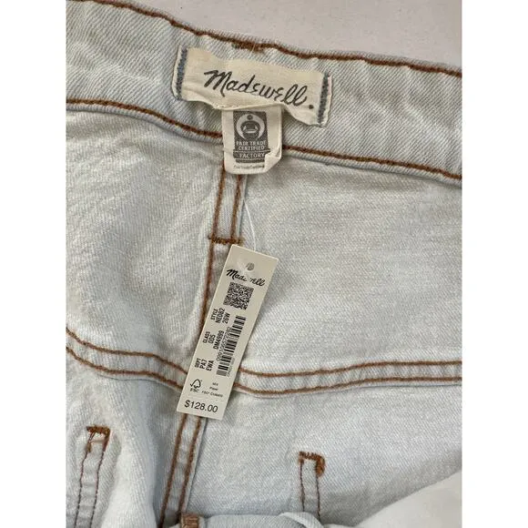 Madewell The Plus Perfect Vintage Wide Leg Crop Jean Edmunds Wash NEW Size 26W