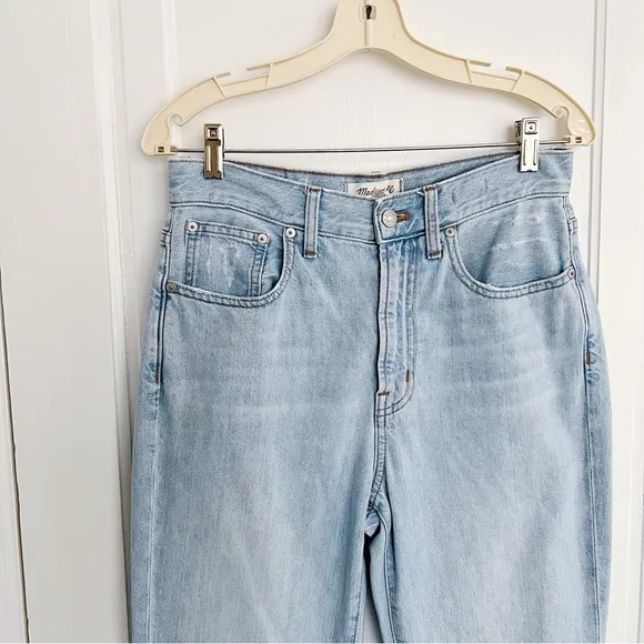 Madewell • The Tall Perfect Vintage Jean in Fitzgerald Wash light faded distress